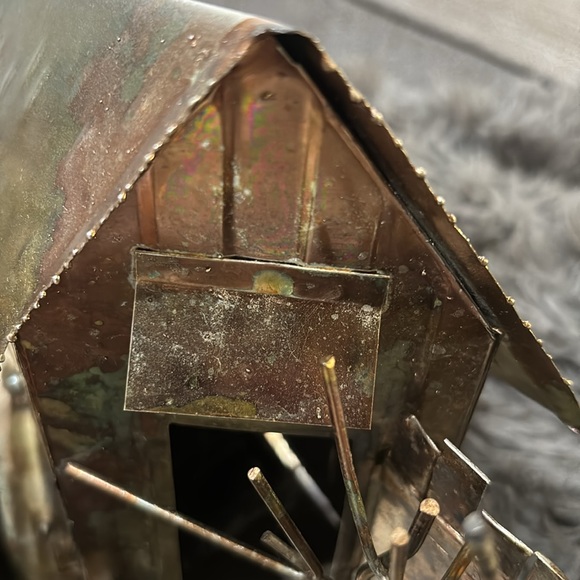 EndedEnded
Vintage Copper Metal Barn Mill With Water Wheel And Music Box - Picture 7 of 7